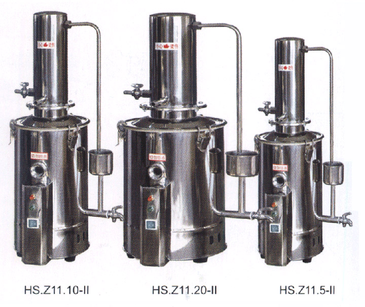 上海跃进 不锈钢电热蒸馏水器 HS.Z11.5-II