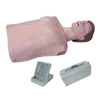  触电急救橡皮人/高级电子半身心肺复苏训练模拟人 KAR/CPR180S