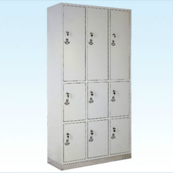 普康九门柜G-24型 不锈钢底 