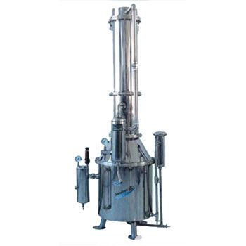 上海三申蒸汽重蒸馏水器TZ100型 
