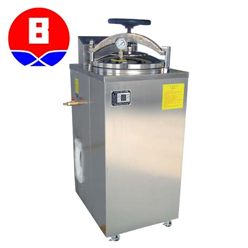 上海博迅不锈钢立式压力蒸汽灭菌器YXQ-LS-75G 