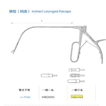 间接喉钳17cm