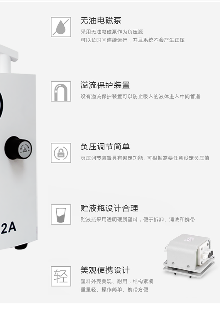 斯曼峰 电动吸引器 DYX-2A 斯曼峰低负压吸引器 斯曼峰 电动吸引器 DYX-2A 斯曼峰低负压吸引器